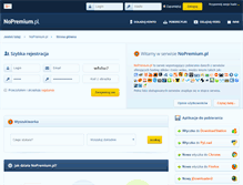 Tablet Screenshot of nopremium.pl